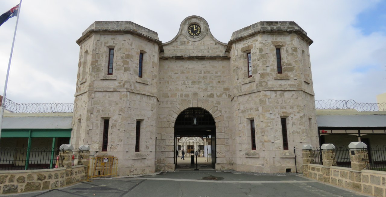 Gatehouse entrance to Fremantle Prison